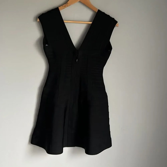 Herve Leger Noma Signature Essential Bandage Dress, Black - Picture 4 of 15